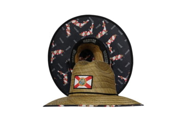 Image of Hook &amp; Tackle Florida Straw Hat, M015007-060-L/XL