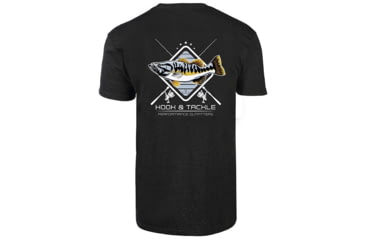 Image of Hook &amp; Tackle Mens Bass Rods Premium T-Shirt, M0135002-924-M