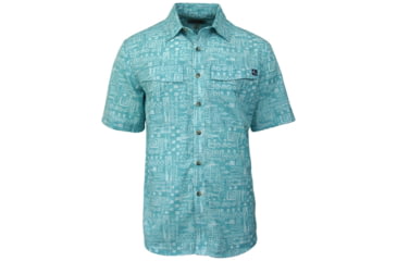 Image of Hook &amp; Tackle Mens Batik Marlin Fishing Shirt, M01086S-408-S