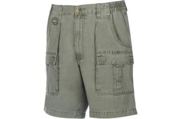 Image of Hook &amp; Tackle Mens Beer Can Island Cargo Cott. Fishing Short, M019910-281-38