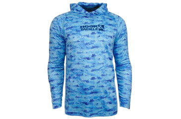 Image of Hook &amp; Tackle Mens Billfish Camo UV Fishing Hoodie, M0135014H-214-S