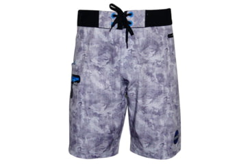 Image of Hook &amp; Tackle Mens Camo Hex Stretch Fishing Boardshort, M016011-202-30