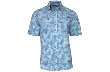 Image of Hook &amp; Tackle Mens Fiji UV Vented Fishing Shirt, M01071S-205-M