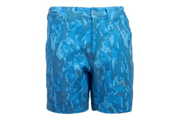 Image of Hook &amp; Tackle Mens Geo Camo Beer Can Lightweight Stretch Short, M019821-600-36
