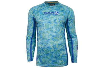 Image of Hook &amp; Tackle Mens Hexa Dreams L/S UV Fishing Shirt, M0135017L-425-M