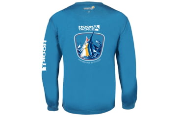 Image of Hook &amp; Tackle Mens Marlin Thrust L/S UV Fishing T-Shirt, M013991L-616-XL