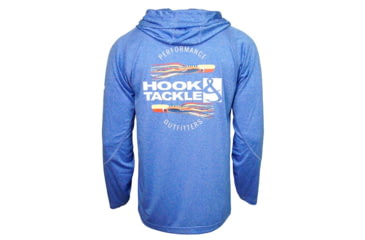 Image of Hook &amp; Tackle Mens Offshore Lures L/S UV Fishing Hoodie S-2X, M013959H-619-L