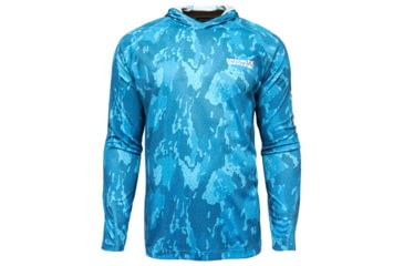 Image of Hook &amp; Tackle Mens Reef Bay L/S UV Fishing Hoodie, M013860-250-XL