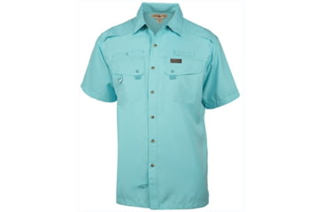 Image of Hook &amp; Tackle Mens Seacliff 2.0 S/S UV Vented Fishing Shirt, M01006S-001-M