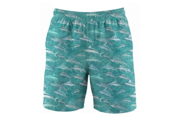 Image of Hook &amp; Tackle Mens The Marlins Fishing Swim Trunk, M016176-205-M