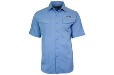 Image of Hook &amp; Tackle Mens Troller S/S UV Vented Fishing Shirt, M01062S-285-2XL