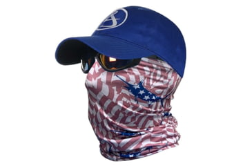 Image of Hook &amp; Tackle Stars &amp; Stripes Face &amp; Neck Gaiter, M015831-950-1 SIZE