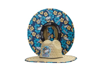 Image of Hook &amp; Tackle Tuna Tropical Straw Hat, M015003-060-L/XL