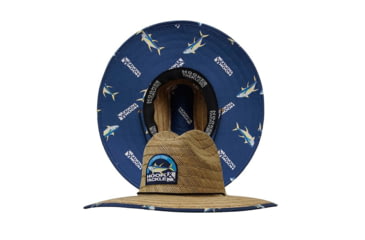 Image of Hook &amp; Tackle Yellowfin Straw Hat, M015031-060-M/L