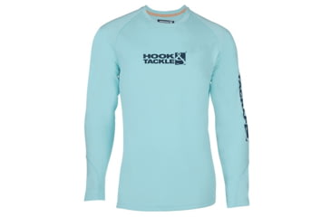 Image of Hook &amp; Tackle Youth Seamount UV Fishing Shirt 8-20, C01352L-290-S