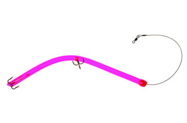 Image of Hookup Barracuda Tube Lure 12", 2 Trebles, Pink, 20-002