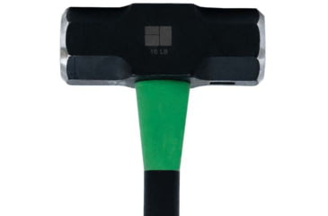 Image of Hooyman Sledge Hammer,16lb, 36in, Black/Green, 1112260