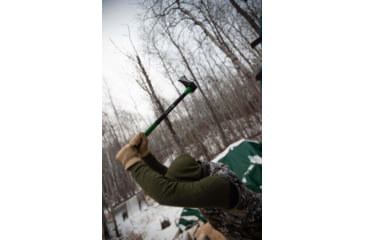 Image of Hooyman Splitting Maul Axe, 8lbs, 36in, Black/Green, 1112248