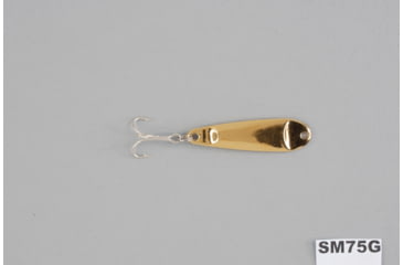 Image of Hopkins Shorty Smoothie Spoon w/Plain Treble, Gold Plain, 3/4oz, 2 1/2in, SM75G
