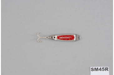 Image of Hopkins Shorty Smoothie Spoon w/Plain Treble, Red Prism, 3/4oz, 2 1/2in, SM75R