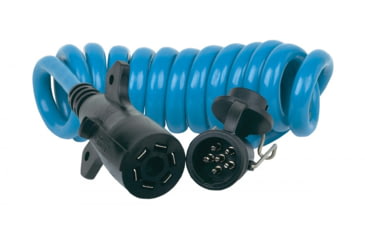 Image of Hopkins Towing Solutions Endurance Flex Coil Adapter 7 RV Blade To 6 Round, Center Pin Electronic Brake, 47085
