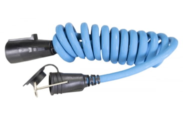 Image of Hopkins Towing Solutions Endurance Flex Coil Adapter 7 RV Blade To 6 Round, Center Pin Electronic Brake, 47085