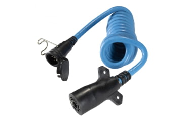 Image of Hopkins Towing Solutions Endurance Flex Coil Adapter 7 RV Blade To 6 Round, Center Pin Electronic Brake, 47085