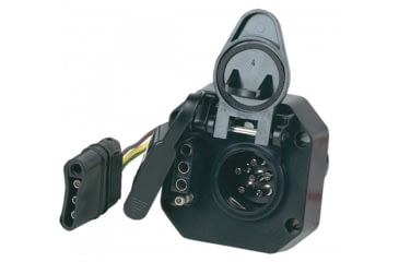 Image of Hopkins Towing Solutions Multi Tow 4 Flat To 6 Round And 4 Flat Adapter, 47175