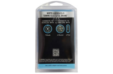 Image of Hopkins Towing Solutions Multi Tow 7 Blade To 6 Round And 4 Flat Adapter, Cp Electric Brake, 47575