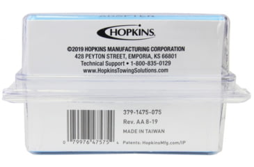 Image of Hopkins Towing Solutions Multi Tow 7 Blade To 6 Round And 4 Flat Adapter, Cp Electric Brake, 47575