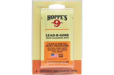 Image of Hoppe's 9 Lead Be Gone Wipe, Pack of 6, White, LBG6