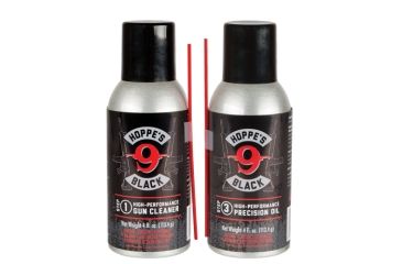 Image of Hoppe's Black Cleaner Aerosol Black 4oz With Straw, Can HBC4A