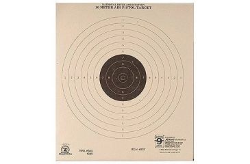 Image of Hoppes 10 Meter Single Bull 7x8 Pistol Target B32