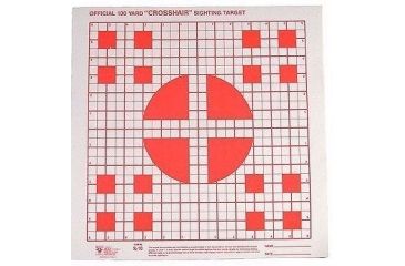 Image of Hoppes 100 yd. Multiple Crosshair Sighting Target 14x14 20 PK S10