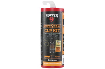 Image of Hoppes 9 Boresnake w/ CLP Cleaning Kit 9mm Pistol, 210009