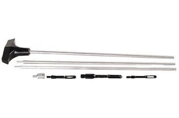 Image of Hoppes Bench Rest Three Piece Universal Rifle / Shotgun Stainless Steel Rod 3PSS