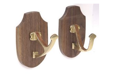 Image of Hoppes N1009 Walnut Shields with Brass Hangers