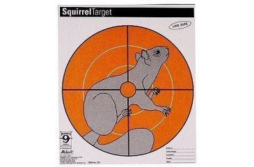Hoppes Squirrel Paper Target CT4
