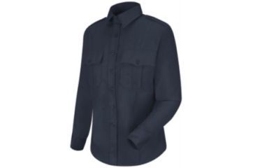 Image of Horace Small New Dimension Stretch Poplin Shirt , Dark Navy, RGXXL HS1165RGXXL