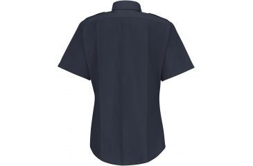 Image of Horace Small New Dimension Stretch Poplin Shirt , Dark Navy, SSL HS1266SSL