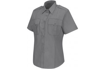 Image of Horace Small New Dimension Stretch Poplin Shirt , Grey, SSL HS1267SSL
