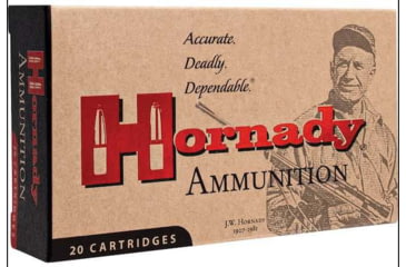 Image of Hornady .338 Lapua Magnum 240 Grain Rifle Ammo, 20 Rounds, 82318