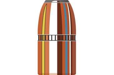 Image of Hornady 4503 InterLock 45 Caliber .458 350 GR Flat Point 50 Box