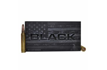 Image of Hornady BLACK 5.56x45mm NATO 75 grain InterLock HD SBR Brass Cased Centerfire Rifle Ammo, 20 Rounds, 81296