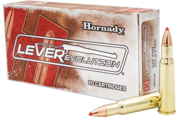 Image of Hornady LEVERevolution .348 Winchester 200 grain Flex Tip eXpanding Brass Cased Centerfire Rifle Ammo, 20 Rounds, 82738