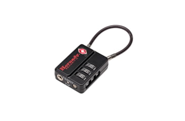 Image of Hornady 96023 Flex Micro TSA Lock Open W/ Combination Black