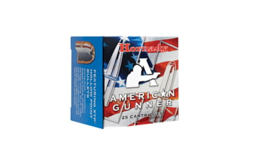 Image of Hornady American Gunner 9 mm Luger +P 124 grain eXtreme Terminal Performance Brass Cased Centerfire Pistol Ammo, 250 Round