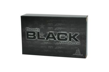 Image of Hornady BLACK .223 Remington 75 grain Boat-Tail Hollow Point Match Brass Cased Centerfire Rifle Ammo, 20 Rounds, 80267