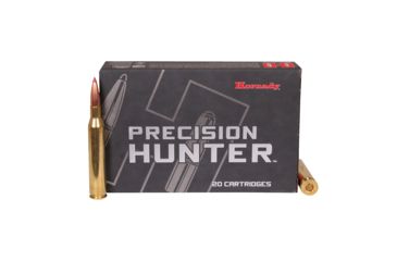 Image of Hornady Precision Hunter .25-06 Remington 110 grain Extremely Low Drag - eXpanding Brass Cased Centerfire Rifle Ammo, 20 Rounds, 8143