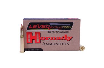 Image of Hornady LEVERevolution .25-35 Winchester 110 grain Flex Tip eXpanding Brass Cased Centerfire Rifle Ammo, 20 Rounds, 8277